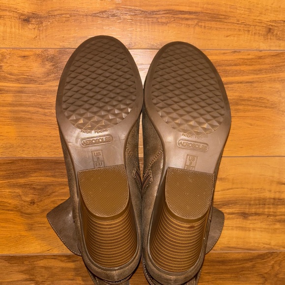 A2 By Aerosoles Brown Invitation Ankle Boots Sz Women's 9 - Picture 10 of 11